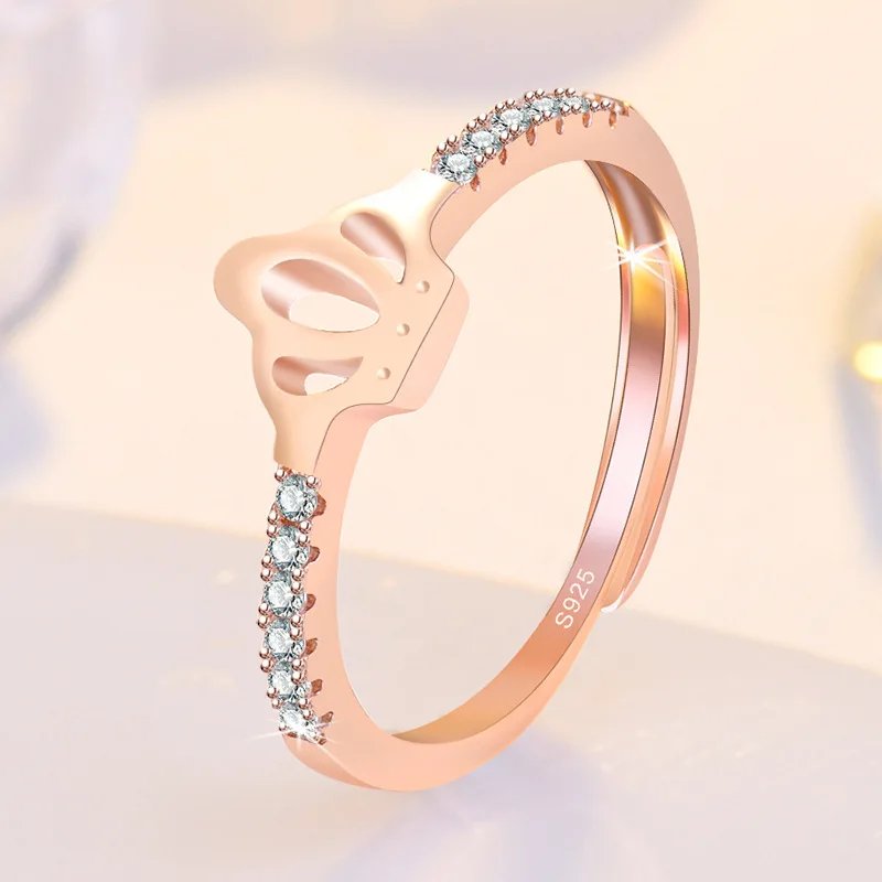 925纯银海豚戒指简约时尚精致学生女友首饰配饰婚礼派对