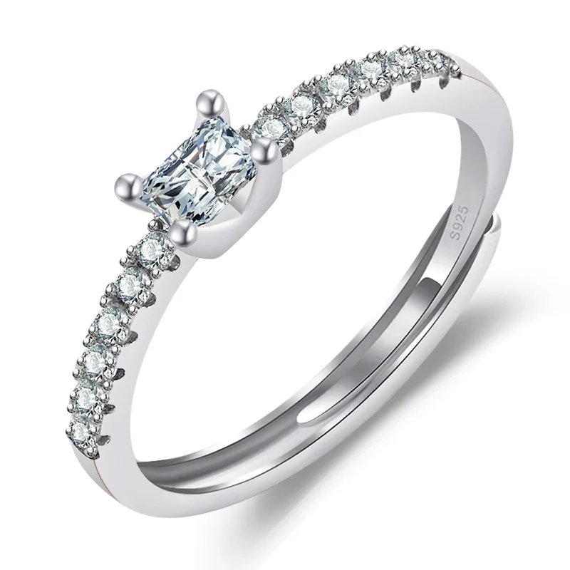 925纯银海豚戒指简约时尚精致学生女友首饰配饰婚礼派对