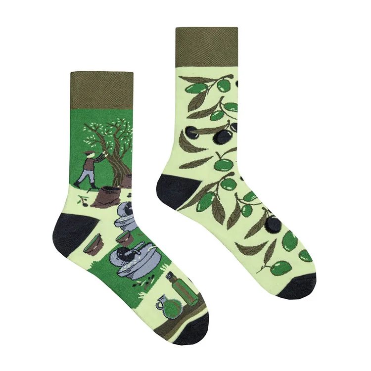Cross border New INS Network Red Personality Cartoon Animal AB Fashion Socks Creative Fun Men's and Women's Cotton Socks Cross border New INS Network Red Personality Cartoon Animal AB Fashion Socks Creative Fun Men's and Women's Cotton Socks