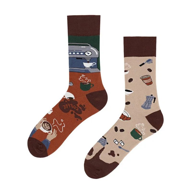 Cross border New INS Network Red Personality Cartoon Animal AB Fashion Socks Creative Fun Men's and Women's Cotton Socks Cross border New INS Network Red Personality Cartoon Animal AB Fashion Socks Creative Fun Men's and Women's Cotton Socks