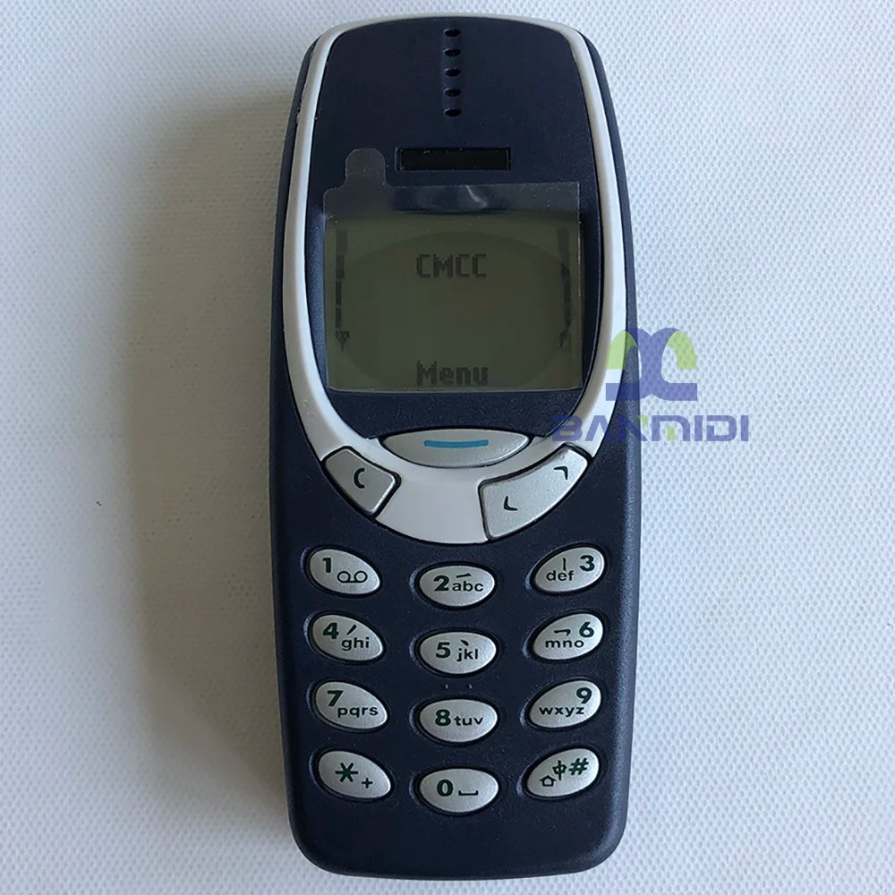 Original 3310 Mobile Cell Phone 2G GSM 900/1800. Good Cheap Cellphone Unlocked. Made On 2000 Year. Not Working in North America