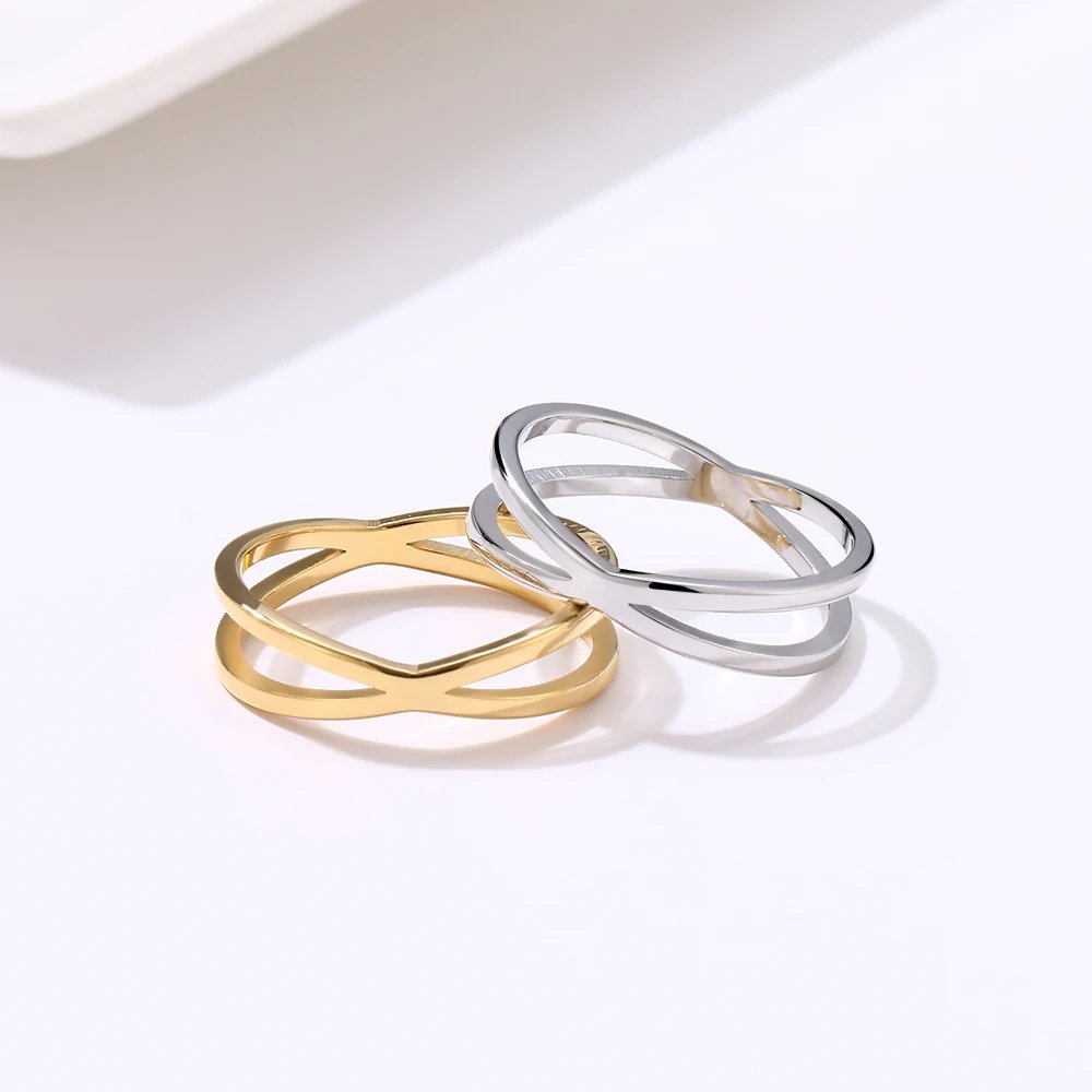Bohemian Vintage Cross Best Rings for Women Wedding Trendy Stainless Steel Chain Jewelry Large Antique Rings Anillos R227 Bohemian Vintage Cross Best Rings for Women Wedding Trendy Stainless Steel Chain Jewelry Large Antique Rings Anillos R227