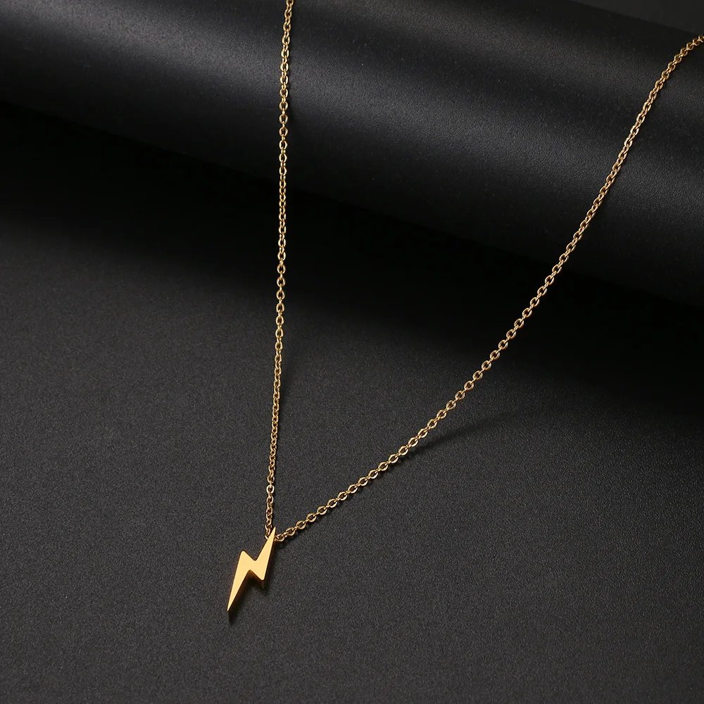 Stainless Steel Necklaces Minimalist Four-leaf Clover Geometric Style Fashion Chain Necklace for Women Collar Pendant Jewelry Stainless Steel Necklaces Minimalist Four-leaf Clover Geometric Style Fashion Chain Necklace for Women Collar Pendant Jewelry