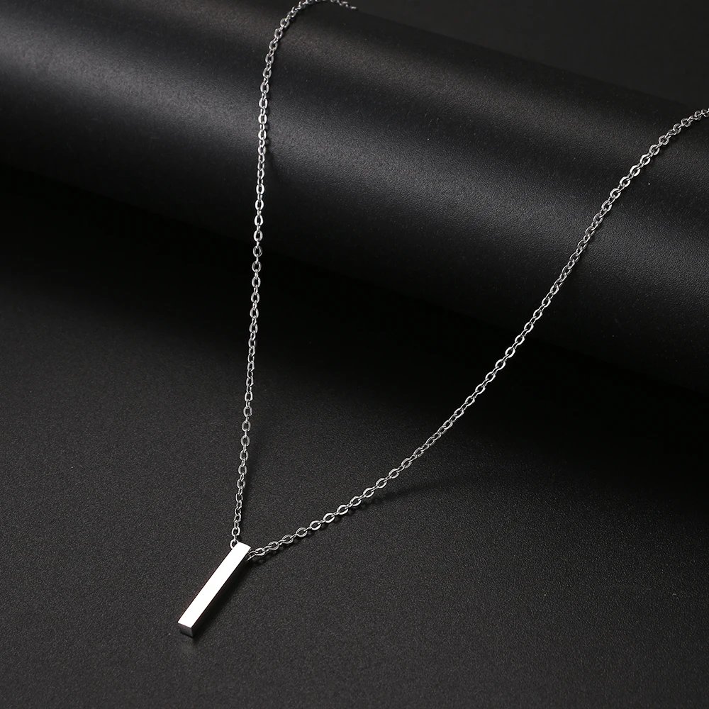 Stainless Steel Necklaces Minimalist Four-leaf Clover Geometric Style Fashion Chain Necklace for Women Collar Pendant Jewelry Stainless Steel Necklaces Minimalist Four-leaf Clover Geometric Style Fashion Chain Necklace for Women Collar Pendant Jewelry