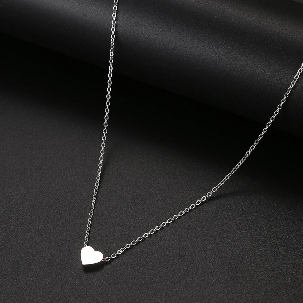 Stainless Steel Necklaces Minimalist Four-leaf Clover Geometric Style Fashion Chain Necklace for Women Collar Pendant Jewelry Stainless Steel Necklaces Minimalist Four-leaf Clover Geometric Style Fashion Chain Necklace for Women Collar Pendant Jewelry