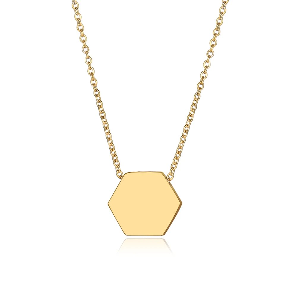 Stainless Steel Necklaces Minimalist Four-leaf Clover Geometric Style Fashion Chain Necklace for Women Collar Pendant Jewelry Stainless Steel Necklaces Minimalist Four-leaf Clover Geometric Style Fashion Chain Necklace for Women Collar Pendant Jewelry