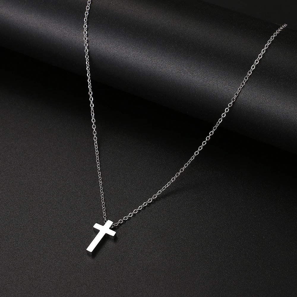 Stainless Steel Necklaces Minimalist Four-leaf Clover Geometric Style Fashion Chain Necklace for Women Collar Pendant Jewelry Stainless Steel Necklaces Minimalist Four-leaf Clover Geometric Style Fashion Chain Necklace for Women Collar Pendant Jewelry