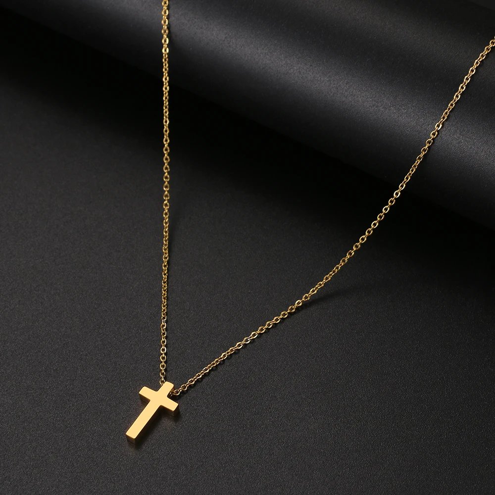 Stainless Steel Necklaces Minimalist Four-leaf Clover Geometric Style Fashion Chain Necklace for Women Collar Pendant Jewelry Stainless Steel Necklaces Minimalist Four-leaf Clover Geometric Style Fashion Chain Necklace for Women Collar Pendant Jewelry