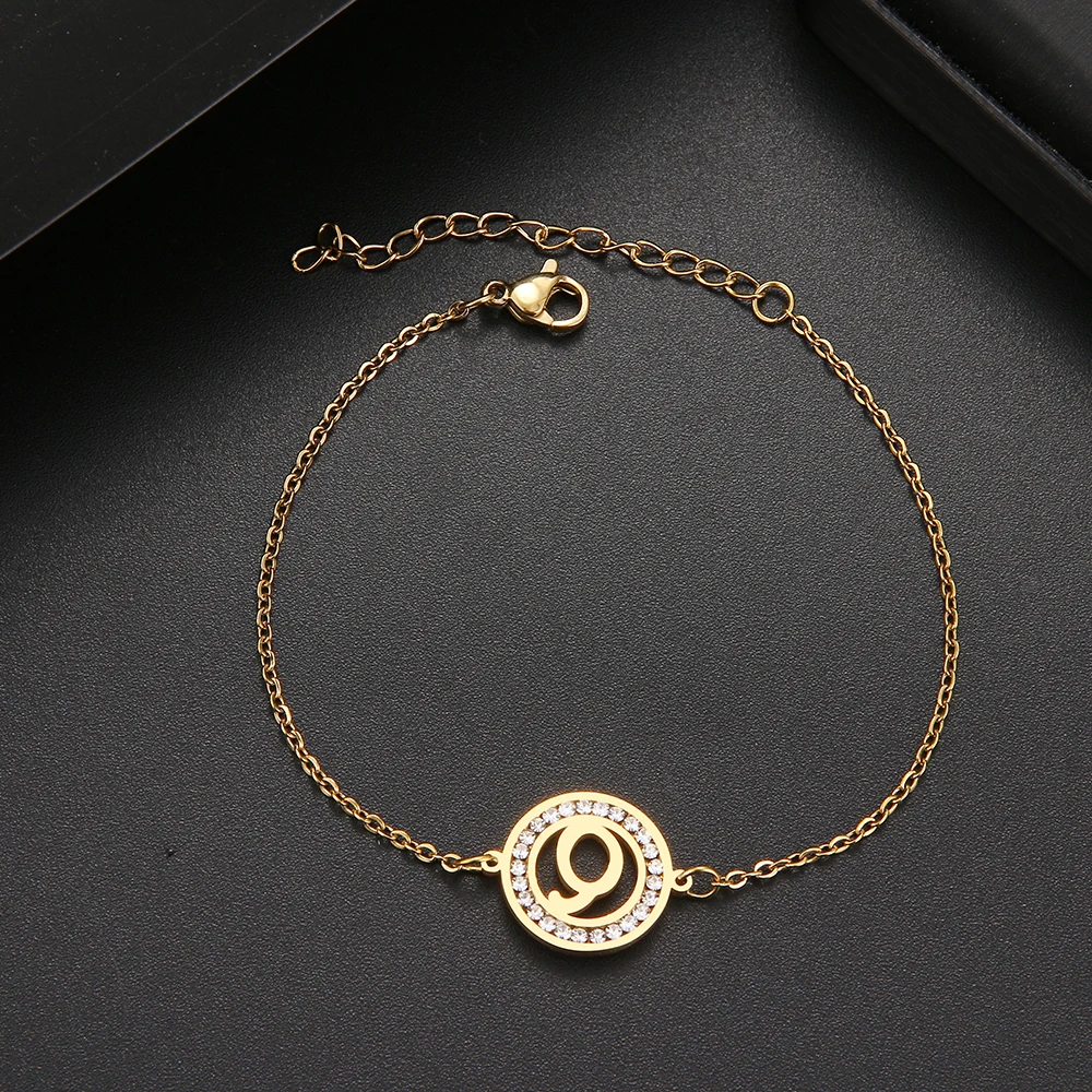 316L Stainless Steel Bracelet With Letter A-Z Fashion Initial Alphabet Charms Bracelets For Women Fashion Girls Gifts 316L Stainless Steel Bracelet With Letter A-Z Fashion Initial Alphabet Charms Bracelets For Women Fashion Girls Gifts