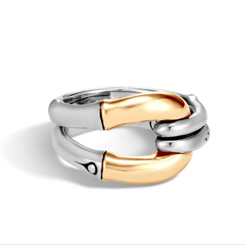 Delicate Women Fashion Gold Silver Color Simple Geometry Rings for Women Wedding Engagement Jewelry Delicate Women Fashion Gold Silver Color Simple Geometry Rings for Women Wedding Engagement Jewelry
