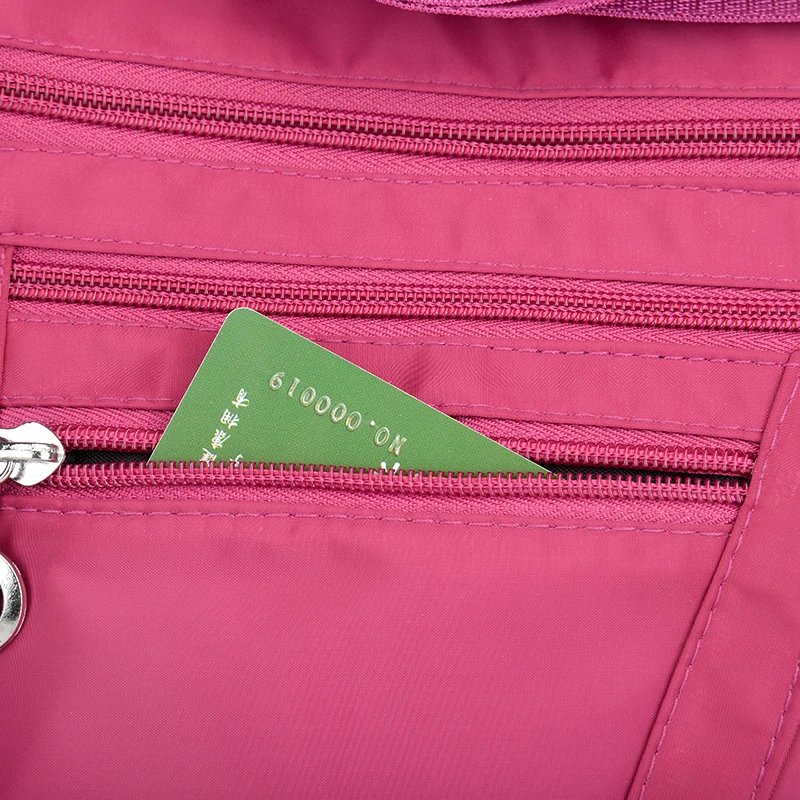 Oxford Waterproof Shoulder Bag Women Casual Crossbody Bag Multifunction Shopping Handbag Large Capacity Messenger Bag