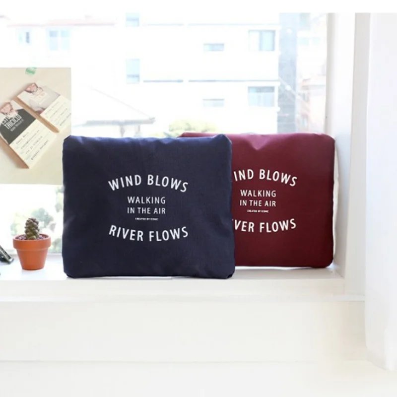 Travel Bags Women's Stock Bags New Nylon Foldable Portable Handbags WaterProof Luggage Storage Bags Tote Organizer for Clothing