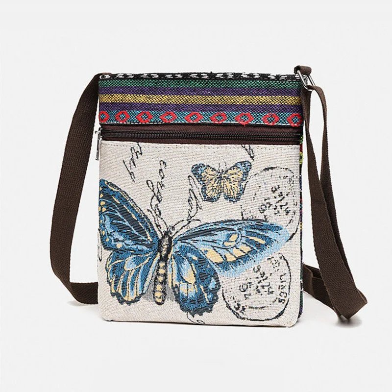 Women's Canvas Handbags Hot Sale Casual Shoulder Bag Owl Embroidered Ethnic Bag Vintage Messenger Bag Ladies Shoulder Bag Women's Canvas Handbags Hot Sale Casual Shoulder Bag Owl Embroidered Ethnic Bag Vintage Messenger Bag Ladies Shoulder Bag