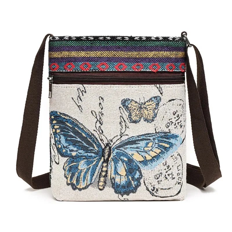 Women's Canvas Handbags Hot Sale Casual Shoulder Bag Owl Embroidered Ethnic Bag Vintage Messenger Bag Ladies Shoulder Bag Women's Canvas Handbags Hot Sale Casual Shoulder Bag Owl Embroidered Ethnic Bag Vintage Messenger Bag Ladies Shoulder Bag