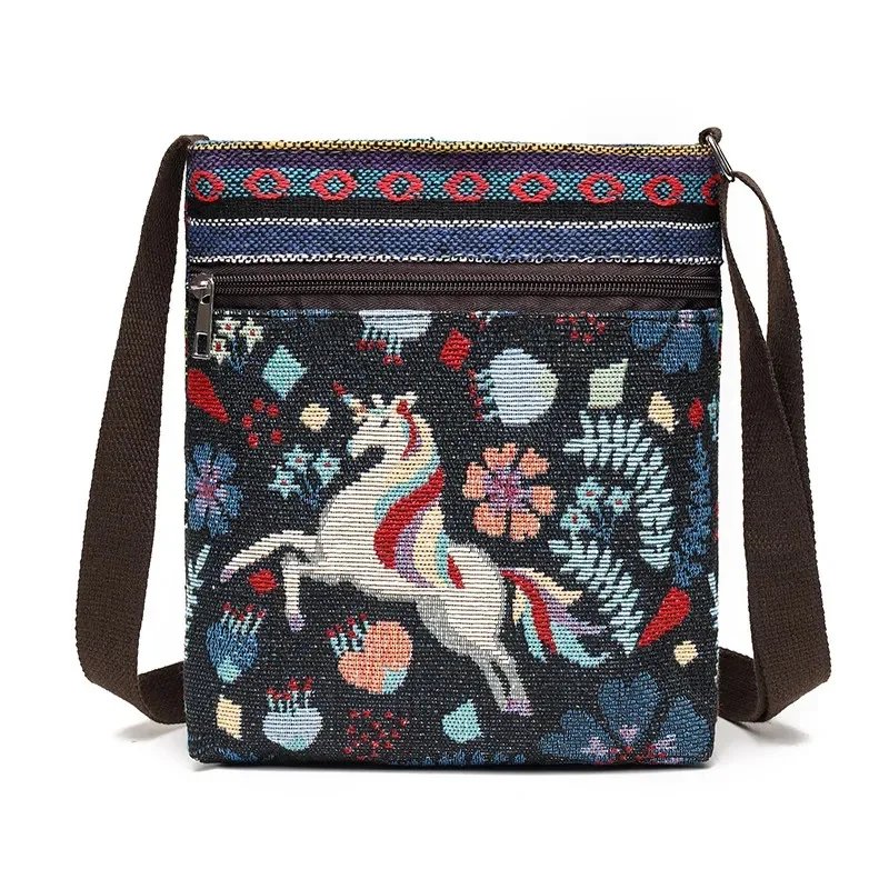 Women's Canvas Handbags Hot Sale Casual Shoulder Bag Owl Embroidered Ethnic Bag Vintage Messenger Bag Ladies Shoulder Bag Women's Canvas Handbags Hot Sale Casual Shoulder Bag Owl Embroidered Ethnic Bag Vintage Messenger Bag Ladies Shoulder Bag