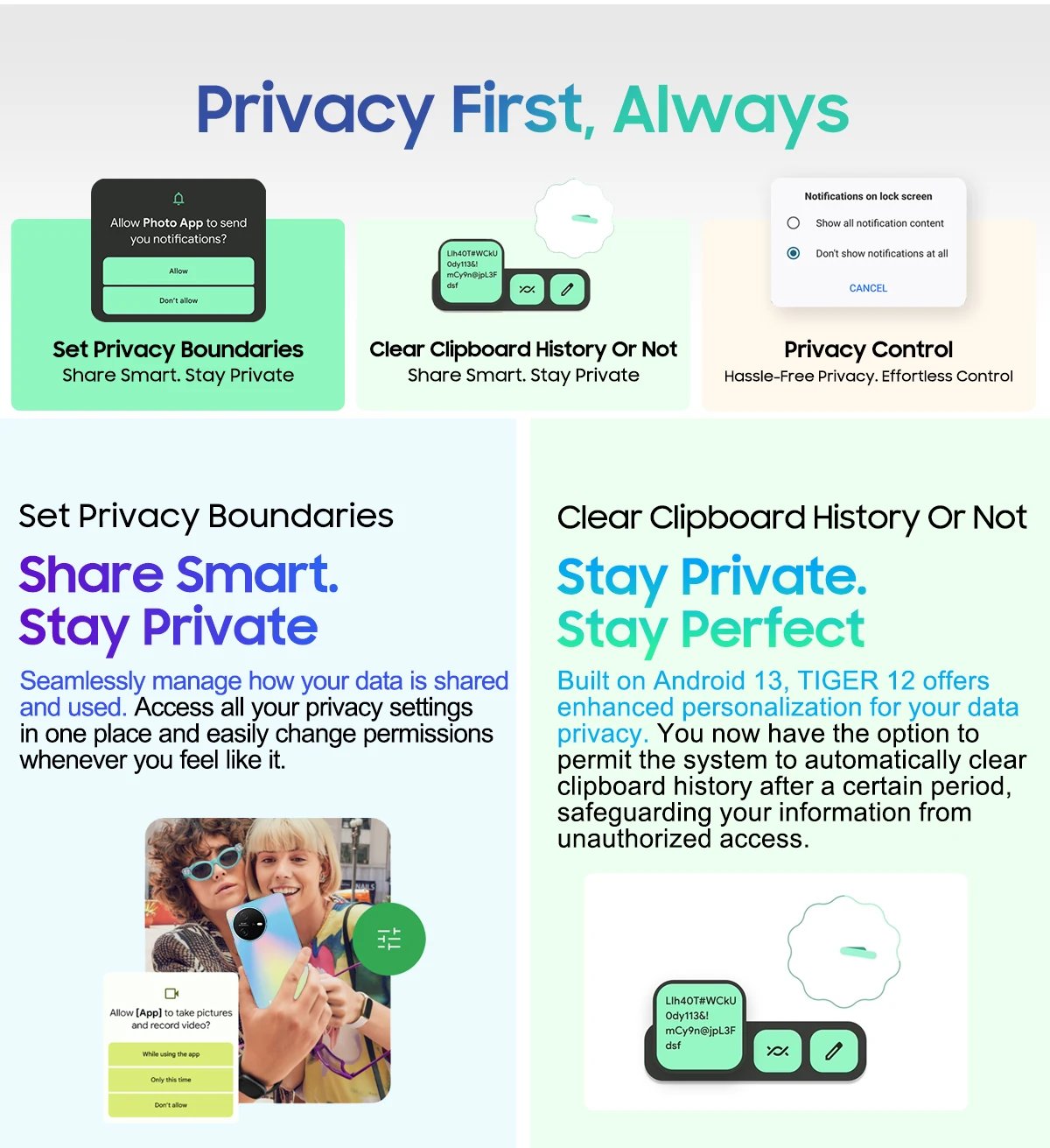 [World Premiere] OSCAL TIGER 12 Smartphone Android13 Helio G99 6.78'' 120Hz 2.4K Display Cell Phone 24GB 256GB 64MP Mobile Phone