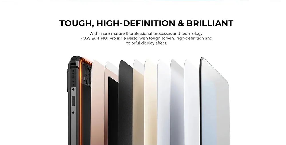 Fossibot F101Pro Rugged Smartphone 15GB+128GB Android 13 IP68 Waterproof Mobile Phone 10600mAh NFC Cell Phone Global Version Fossibot F101Pro Rugged Smartphone 15GB+128GB Android 13 IP68 Waterproof Mobile Phone 10600mAh NFC Cell Phone Global Version