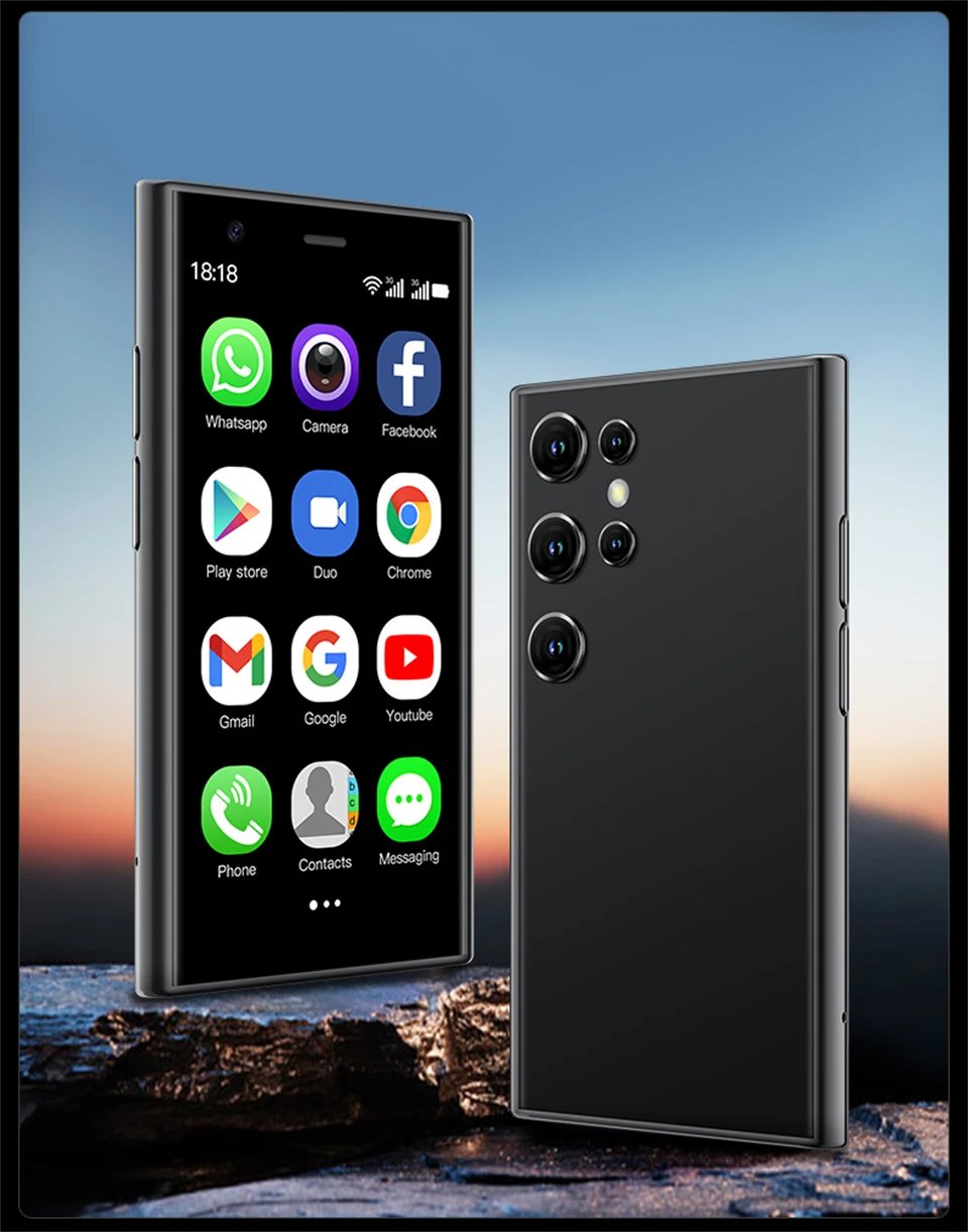SOYES S23 Pro Mini Smartphone Android 8.1 Dual SIM Standby 3.0Inch HD 3G Mobile Phone 2GB+16GB 1000mAh Small Original Cell Phone SOYES S23 Pro Mini Smartphone Android 8.1 Dual SIM Standby 3.0Inch HD 3G Mobile Phone 2GB+16GB 1000mAh Small Original Cell Phone
