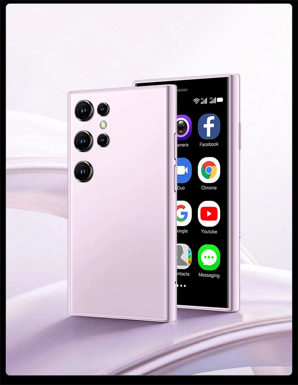 SOYES S23 Pro Mini Smartphone Android 8.1 Dual SIM Standby 3.0Inch HD 3G Mobile Phone 2GB+16GB 1000mAh Small Original Cell Phone SOYES S23 Pro Mini Smartphone Android 8.1 Dual SIM Standby 3.0Inch HD 3G Mobile Phone 2GB+16GB 1000mAh Small Original Cell Phone