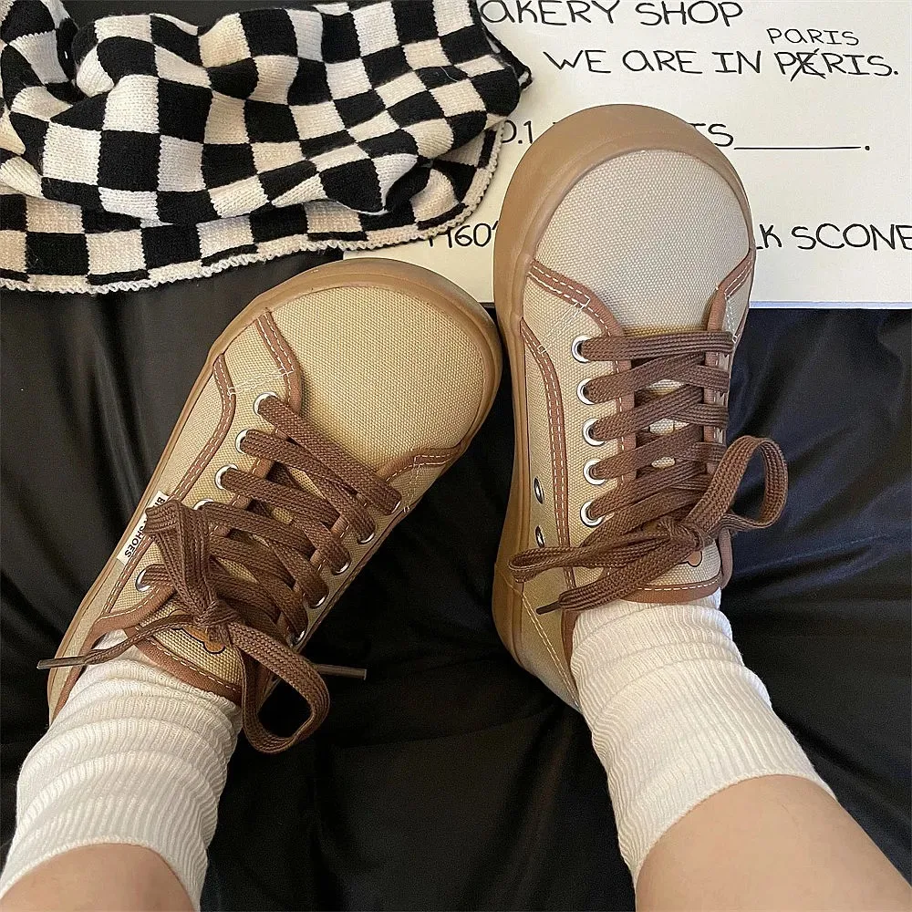 Designer Canvas Shoes Women Low Top Sneakers Wide Toe Lace Up Trainers Shoes Brand Girls Red Blue Sneakers Girls Tenis Plimsolls Designer Canvas Shoes Women Low Top Sneakers Wide Toe Lace Up Trainers Shoes Brand Girls Red Blue Sneakers Girls Tenis Plimsolls