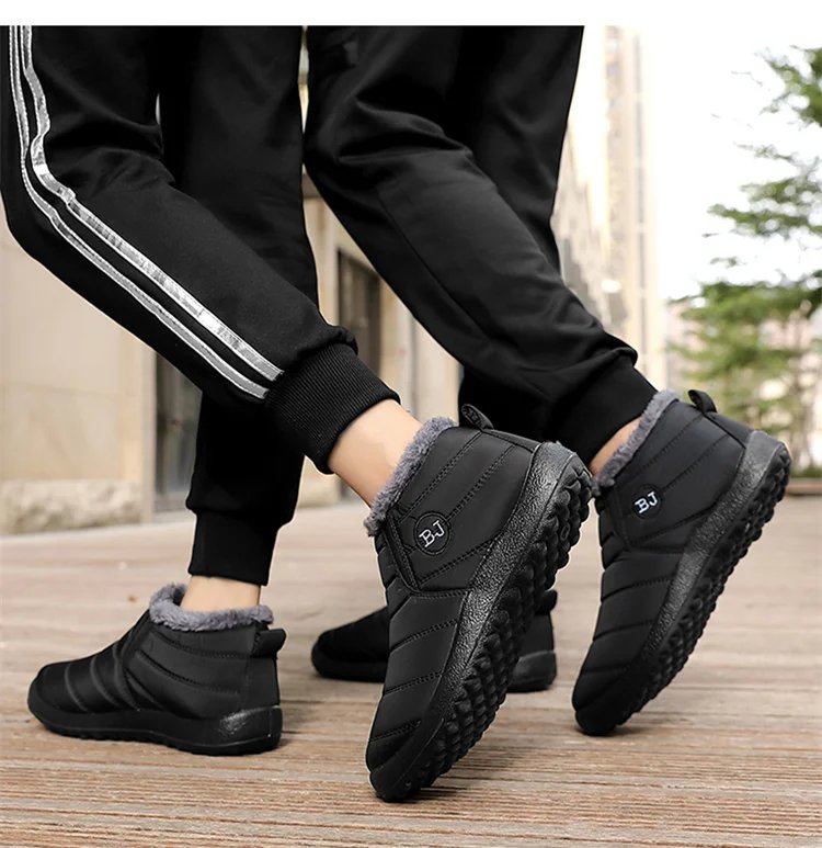 Sneakers Winter 2022 Women Waterproof Shoes Comfortable Platform Shoes Walking Platform Sneakers Ankle Black Mujer Shoes Woman