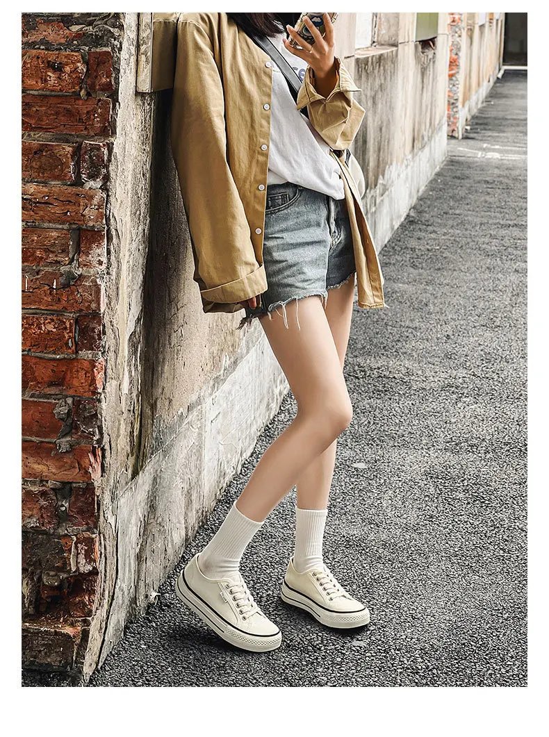 Zapatos De Mujer Tendencia Woman Platform Sneakers Women Casual Canvas Shoe Breathable Sneakers Fashion Skateboard Shoe