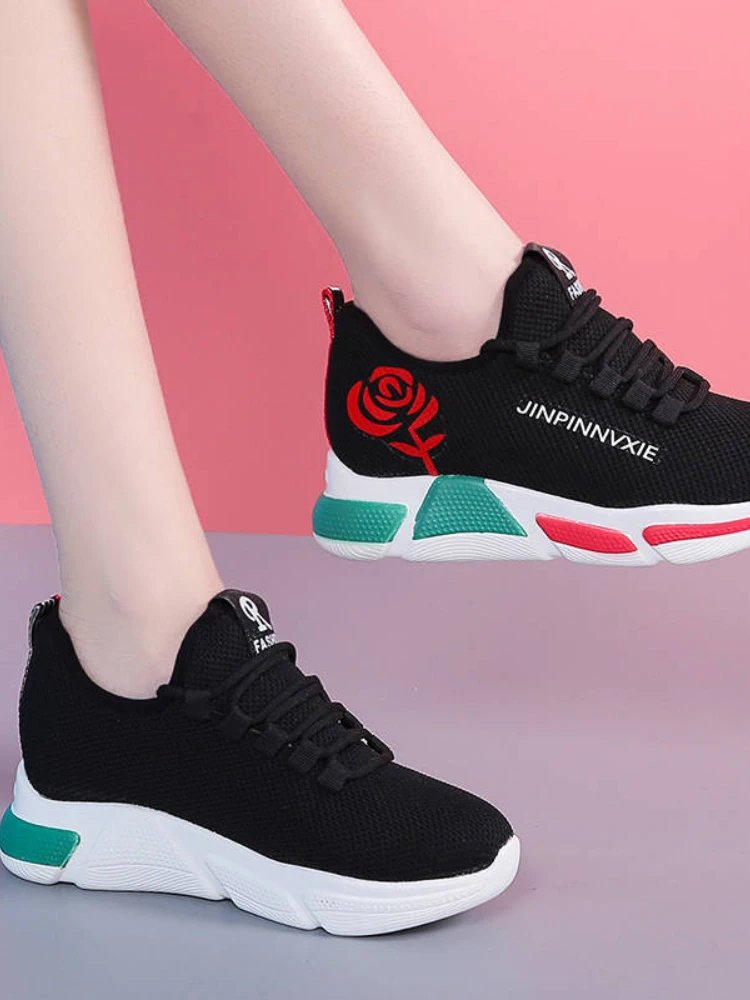 Shoes Sports casual for Women Outdoor Tennis Shoes Lightweight Non-slip Breathable Sneakers Soft Walking Shoes Zapatillas Mujer