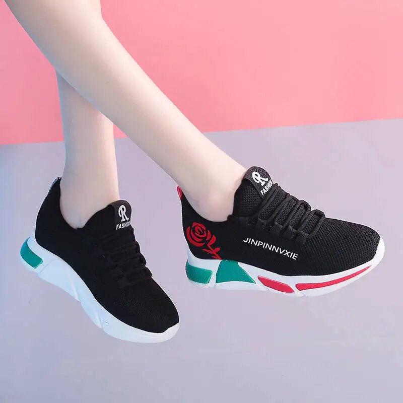 Shoes Sports casual for Women Outdoor Tennis Shoes Lightweight Non-slip Breathable Sneakers Soft Walking Shoes Zapatillas Mujer