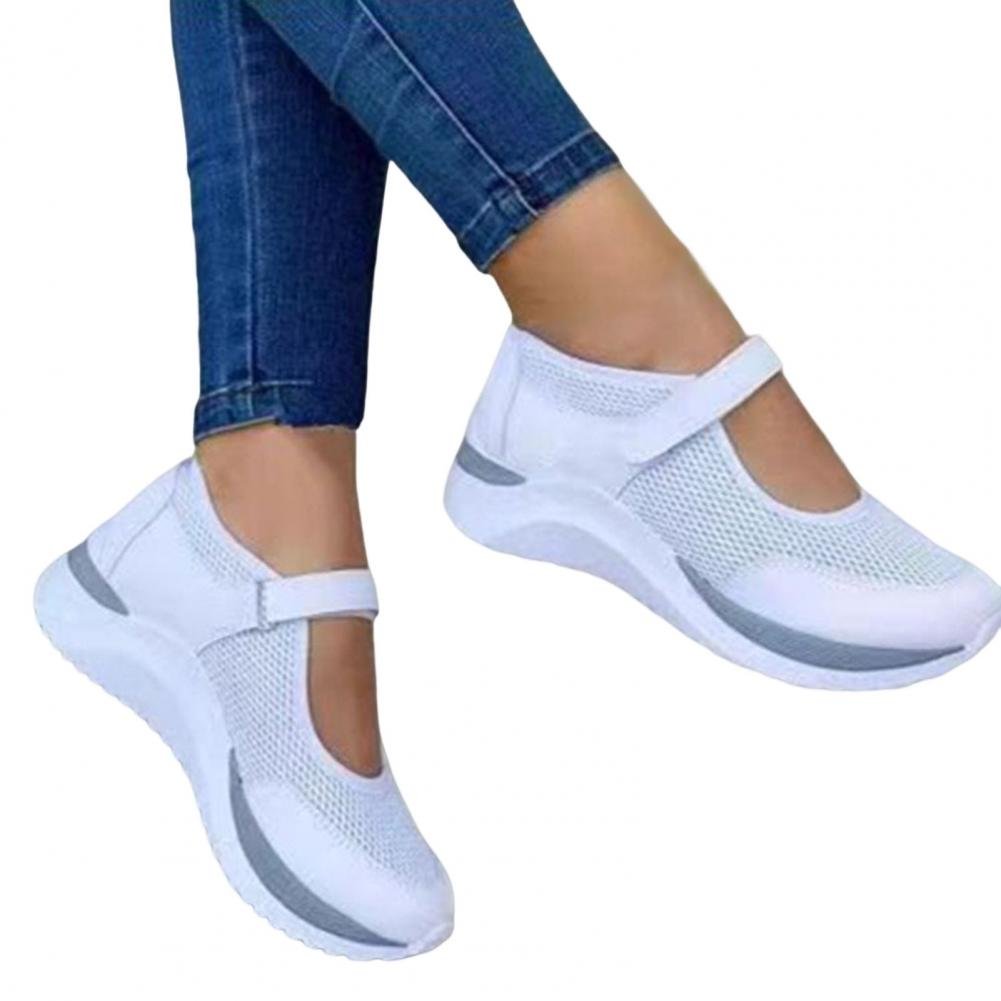 Casual Shoes Women Breathable Mesh Sandals Fashion Brand Summer Women Sandals Platform Vulcanized Shoes Femme New Sneakers