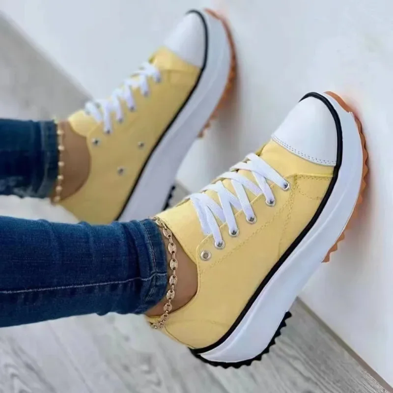 2024 New Fashion Summer Women Casual Shoes Plus Size Sneakers For Women Platform Sport Shoes Female Lace up Tennis Shoes Size 43 2024 New Fashion Summer Women Casual Shoes Plus Size Sneakers For Women Platform Sport Shoes Female Lace up Tennis Shoes Size 43