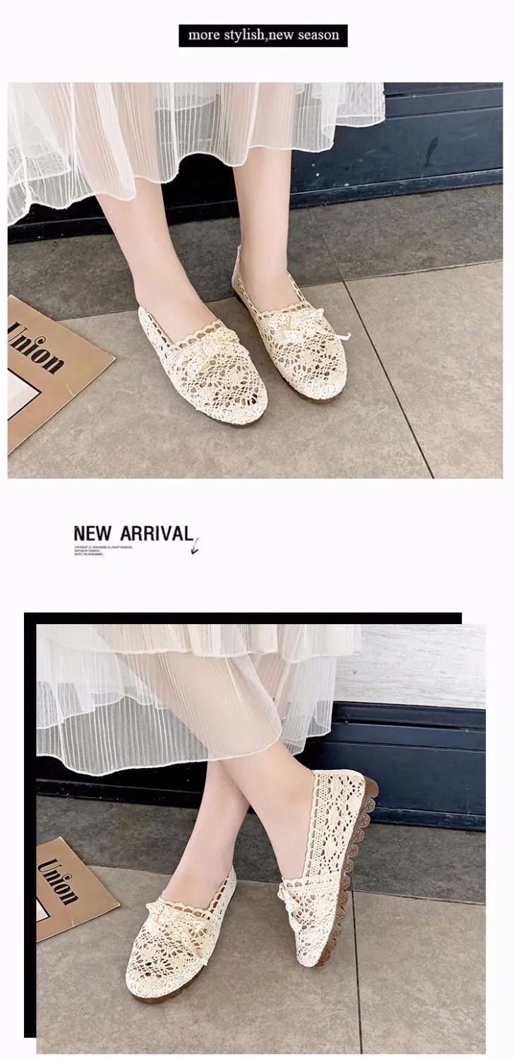 NEW  Women shoes fisherman shoes woman mesh breathable flat soft bottom women peas shoes  womans shoes  flats shoes YTC65
