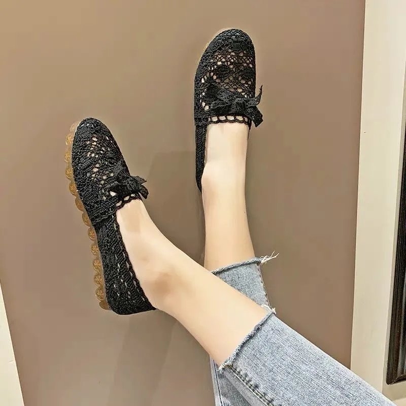 NEW  Women shoes fisherman shoes woman mesh breathable flat soft bottom women peas shoes  womans shoes  flats shoes YTC65