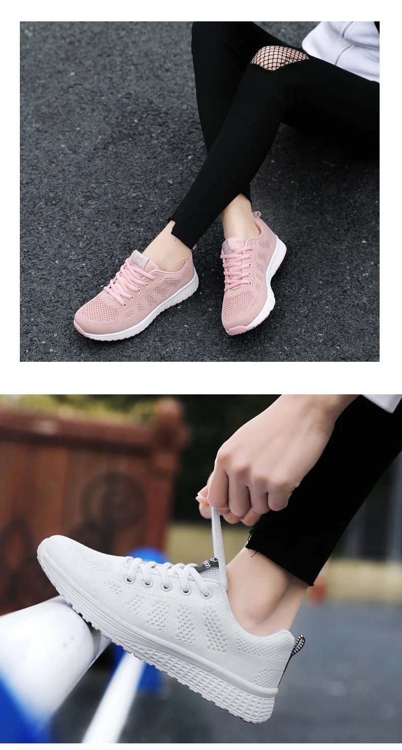 Women men Running Sneakers Lightweight Fashion Casual Flat Shoes Female Wedge Shoes Summer Mesh Breathable Woman Vulcanize Shoes