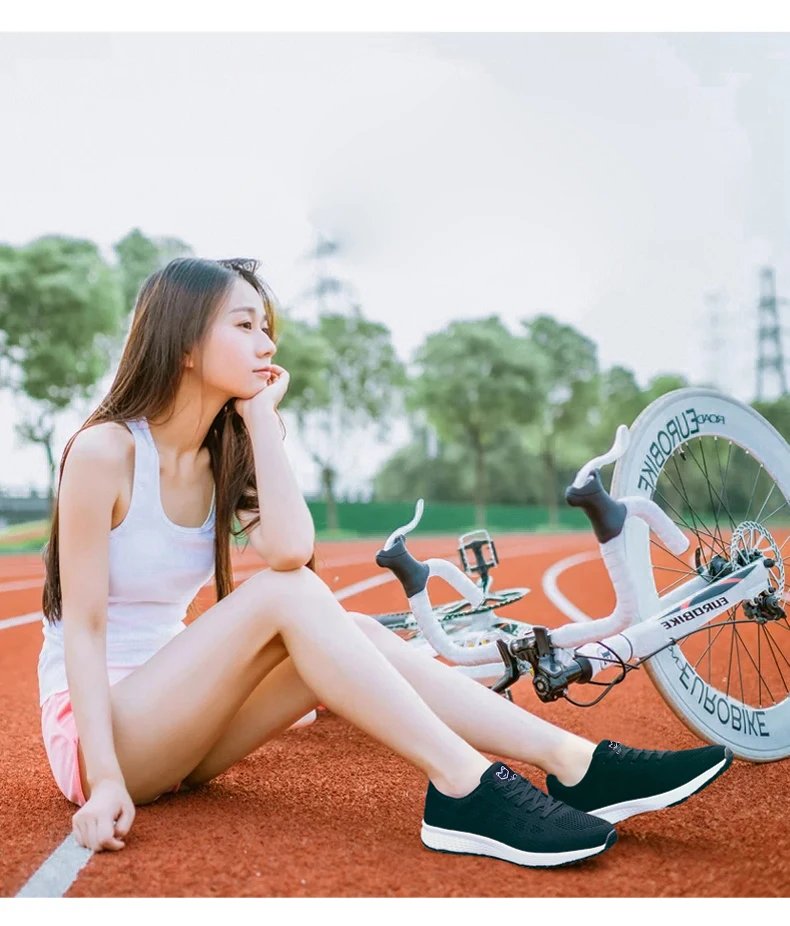 Women men Running Sneakers Lightweight Fashion Casual Flat Shoes Female Wedge Shoes Summer Mesh Breathable Woman Vulcanize Shoes