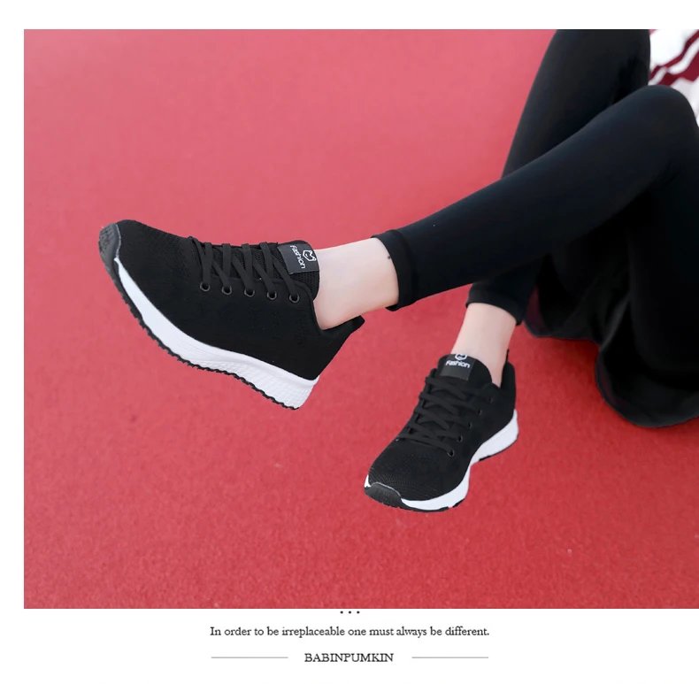 Women men Running Sneakers Lightweight Fashion Casual Flat Shoes Female Wedge Shoes Summer Mesh Breathable Woman Vulcanize Shoes
