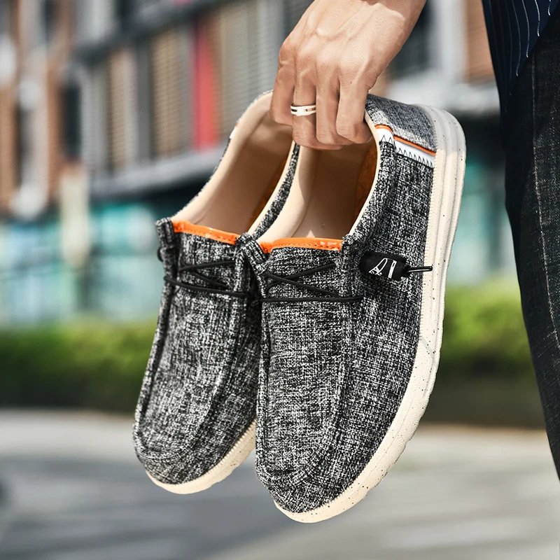 Men Casual Canvas Shoes Mens Loafers Breathable Slip on Flats Male Vulcanized Shoes Driving Shoes Plus Size 48 Walking shoe Men Casual Canvas Shoes Mens Loafers Breathable Slip on Flats Male Vulcanized Shoes Driving Shoes Plus Size 48 Walking shoe