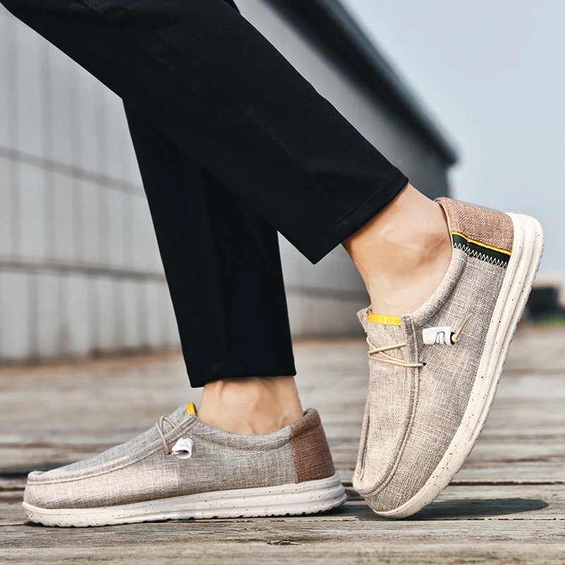 Men Casual Canvas Shoes Mens Loafers Breathable Slip on Flats Male Vulcanized Shoes Driving Shoes Plus Size 48 Walking shoe Men Casual Canvas Shoes Mens Loafers Breathable Slip on Flats Male Vulcanized Shoes Driving Shoes Plus Size 48 Walking shoe