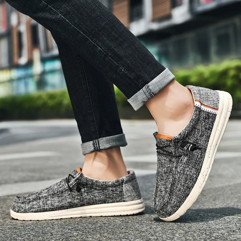 Men Casual Canvas Shoes Mens Loafers Breathable Slip on Flats Male Vulcanized Shoes Driving Shoes Plus Size 48 Walking shoe Men Casual Canvas Shoes Mens Loafers Breathable Slip on Flats Male Vulcanized Shoes Driving Shoes Plus Size 48 Walking shoe