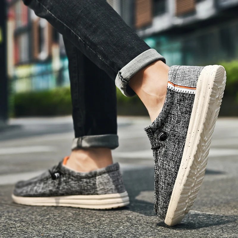 Men Casual Canvas Shoes Mens Loafers Breathable Slip on Flats Male Vulcanized Shoes Driving Shoes Plus Size 48 Walking shoe Men Casual Canvas Shoes Mens Loafers Breathable Slip on Flats Male Vulcanized Shoes Driving Shoes Plus Size 48 Walking shoe