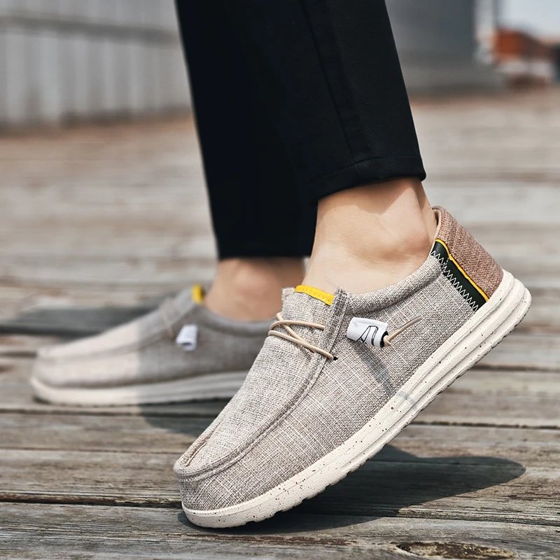 Men Casual Canvas Shoes Mens Loafers Breathable Slip on Flats Male Vulcanized Shoes Driving Shoes Plus Size 48 Walking shoe Men Casual Canvas Shoes Mens Loafers Breathable Slip on Flats Male Vulcanized Shoes Driving Shoes Plus Size 48 Walking shoe