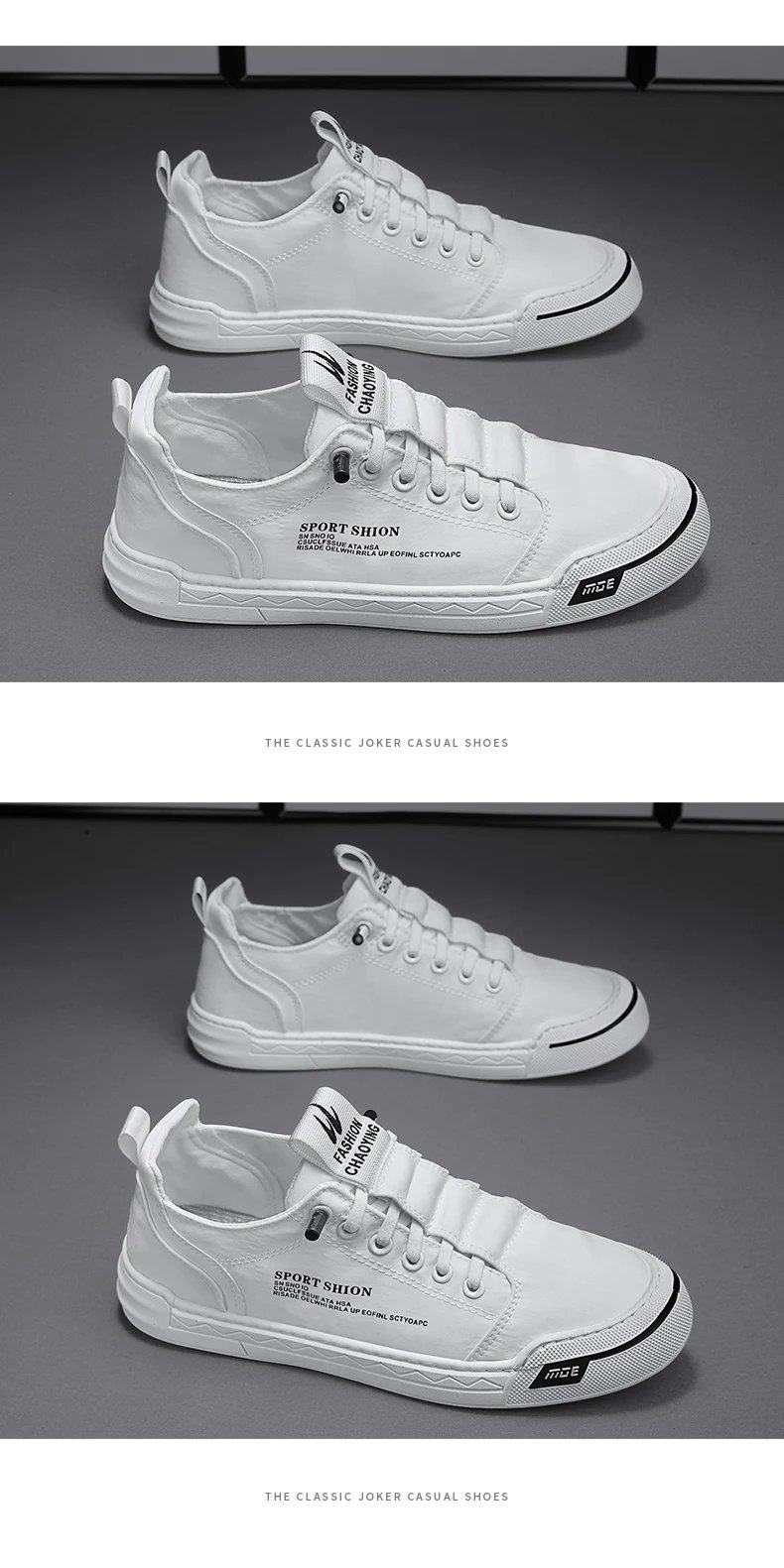 2024 New Men's Fashion Casual Canvas Shoes Non-slip Men Shoes Slip-On Comfortable Flat Casual Shoes sapatos masculinos