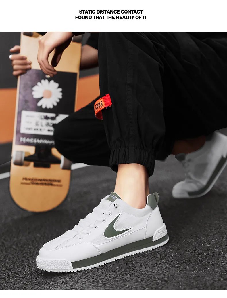 2024 Men Casual Shoes Fashion Walking Sneakers Athletic Fitness Shoes Non-slip Running Shoes Ice Silk Canvas Shoes