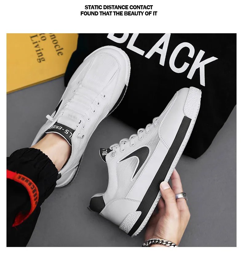 2024 Men Casual Shoes Fashion Walking Sneakers Athletic Fitness Shoes Non-slip Running Shoes Ice Silk Canvas Shoes