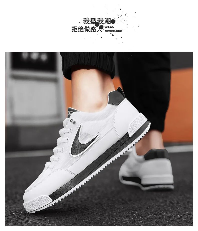 2024 Men Casual Shoes Fashion Walking Sneakers Athletic Fitness Shoes Non-slip Running Shoes Ice Silk Canvas Shoes
