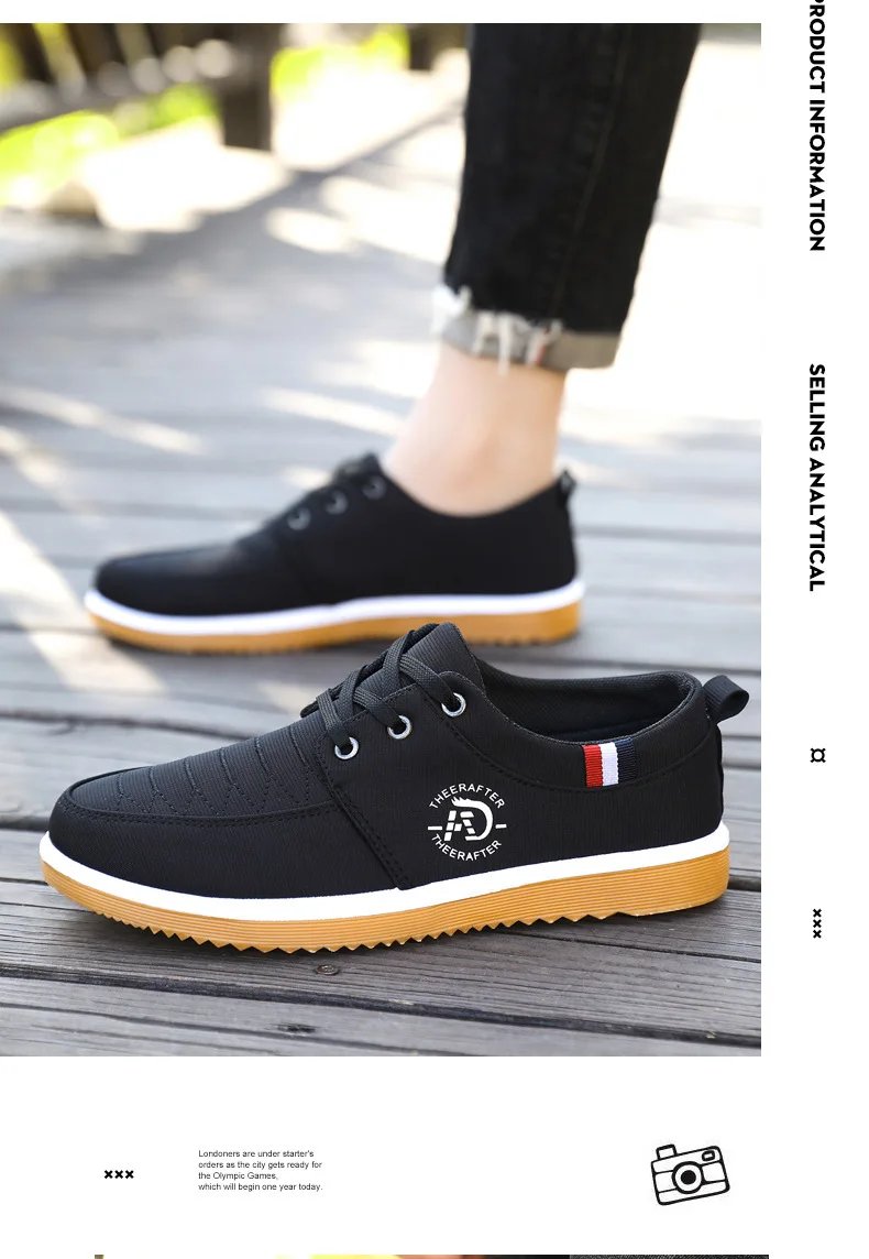 Summer Mens Canvas Shoes Fashion Platform Sneakers for Men Casual Walking Breathable Shoes 2023 Male Loafers Zapatillas Hombre