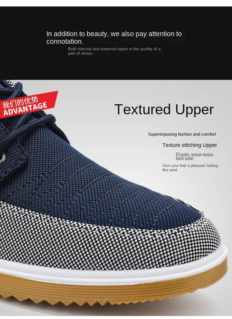 New Men's Canvas Shoes Lightweight Sports Shoe Casual Mesh Breathable Vulcanized Shoes for Men Classic Fashion Lace Up Work Shoe