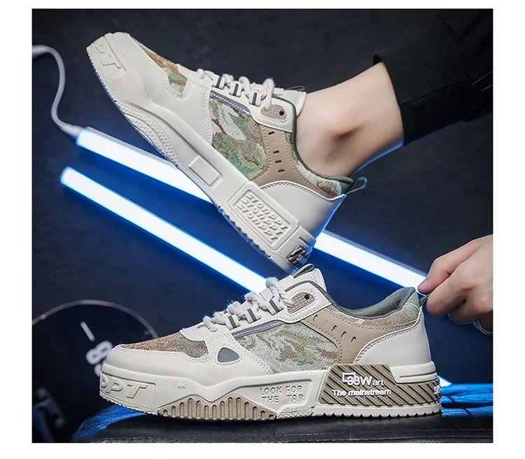 Men's Summer Casual Running Shoes New Men's Sneakers Fashion Designer Platform Shoes Outdoor Tennis Training Shoes for Men