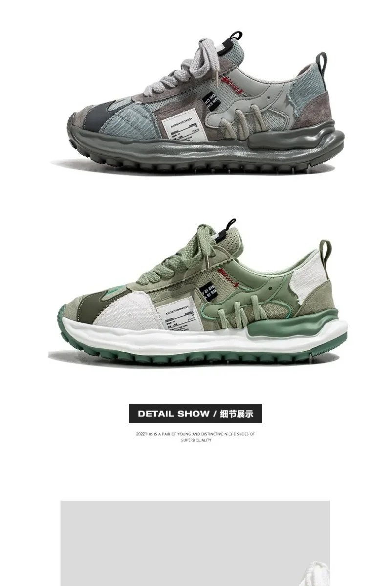 Men's Sneakers 2024 New Casual Shoes for Men Versatile Outdoor Breathable Running Shoes Mesh Lace Up Male Flats Tenis Masculino