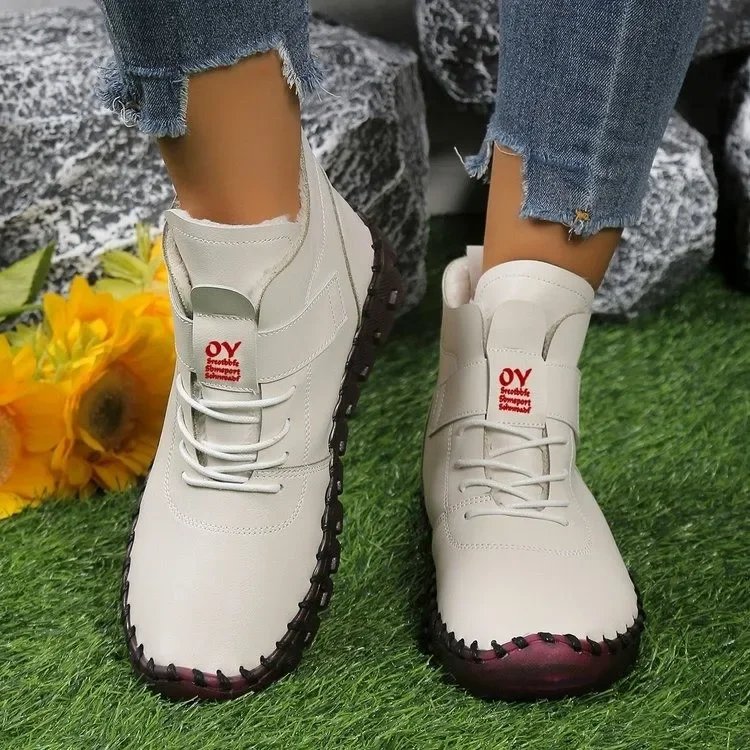 High quality moccasins beef sole women's single shoes 2024 spring new casual comfortable mother shoes sneakers women luxury