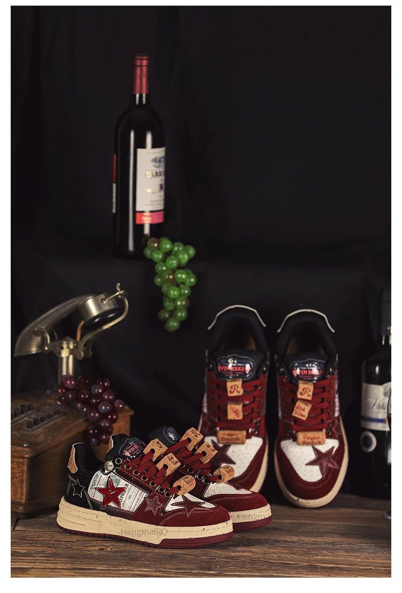 Women Shoes For Men Tennis Retro Y2K Star Punk Hip-hop Skateboard Shoes Fashion Male Sneakers Couples Outdoor Sports Casual Shoe